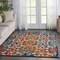 Homeroots 4 x 6 ft. Rainbow Colored Indoor & Outdoor Area Rug 385029 - alternate 4
